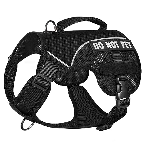 No Pull Tactical Dog Mesh Harness For Medium