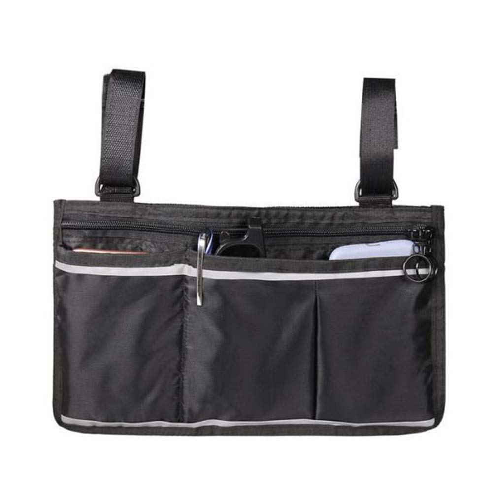 Bolsa para Silla de Ruedas Ayuda para la Movilidad a Prueba de Agua Accesorios para sillas de Ruedas Bolsa para Ancianos Bolsa de Almacenamiento para sillas de Ruedas Mochila Impermeable Se Adapta a