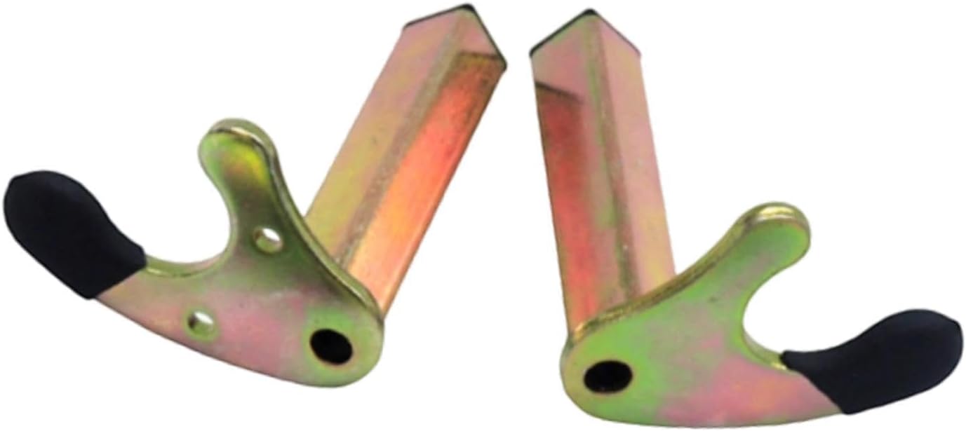 2Pcs Wheel Support Frame Stand Hooks Motorbike Accessory Replacement U Hooks A Square Tube |Sporting Goods | Cycling | Bicycle Accessories | Kickstands