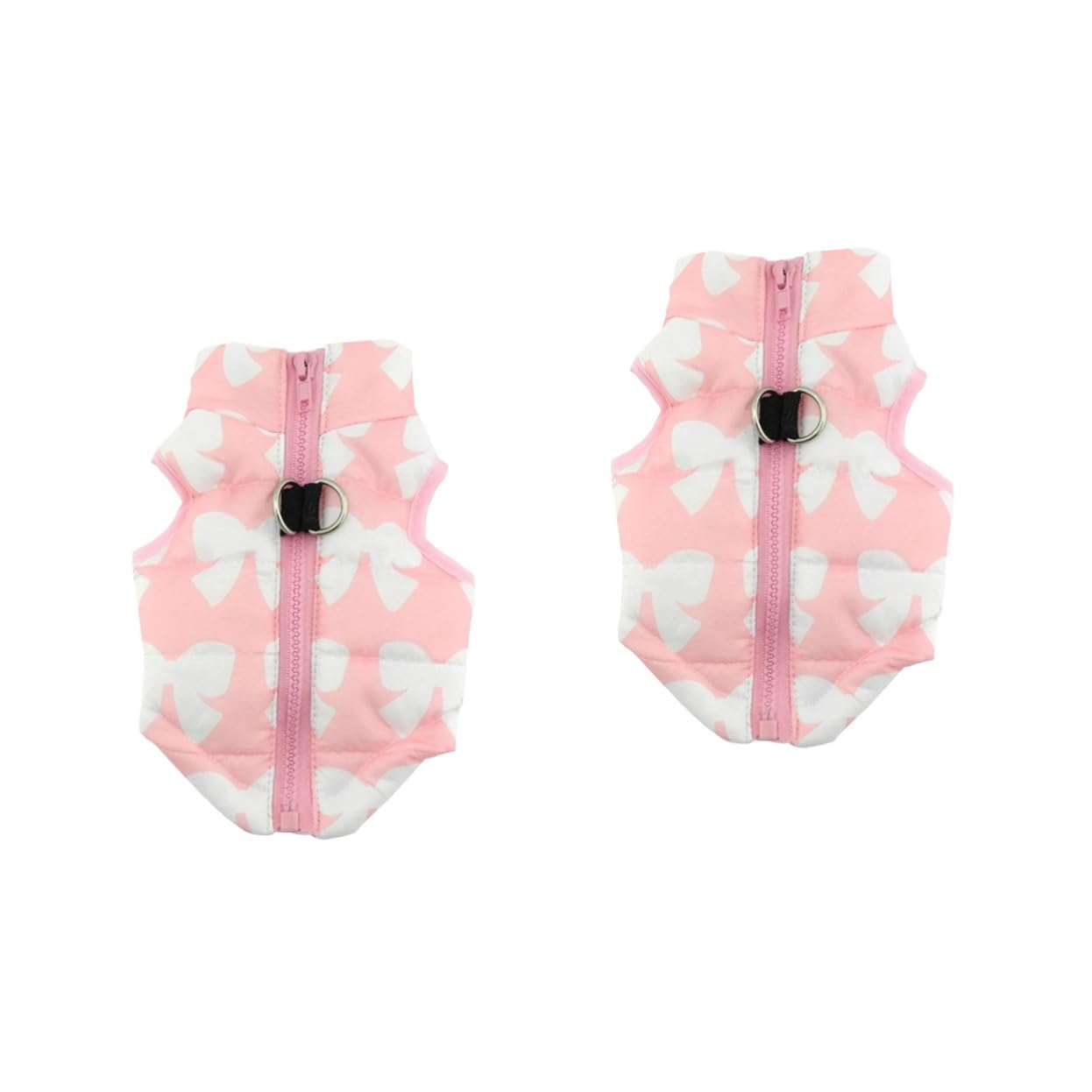 Didiseaon 2pcs Pet Dog Winter Vest Warm Dog Jacket Soft Pet Coat for Cold Weather Outings Apparel Supplies