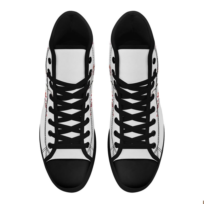 Fashion Chinese Style Canvas High-top Shoes Comfortable Panda Bamboo Cranes Eastern Casual Walking Shoes for Men Women3