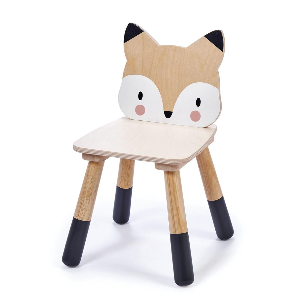 - Tender Leaf Toys - Forest Table and Chairs Collections - Adorable Kids Size Art Play Game Table and Chairs - Made with Premium Materials and Craftsmanship for Children 3+ (Forest Fox Chair)