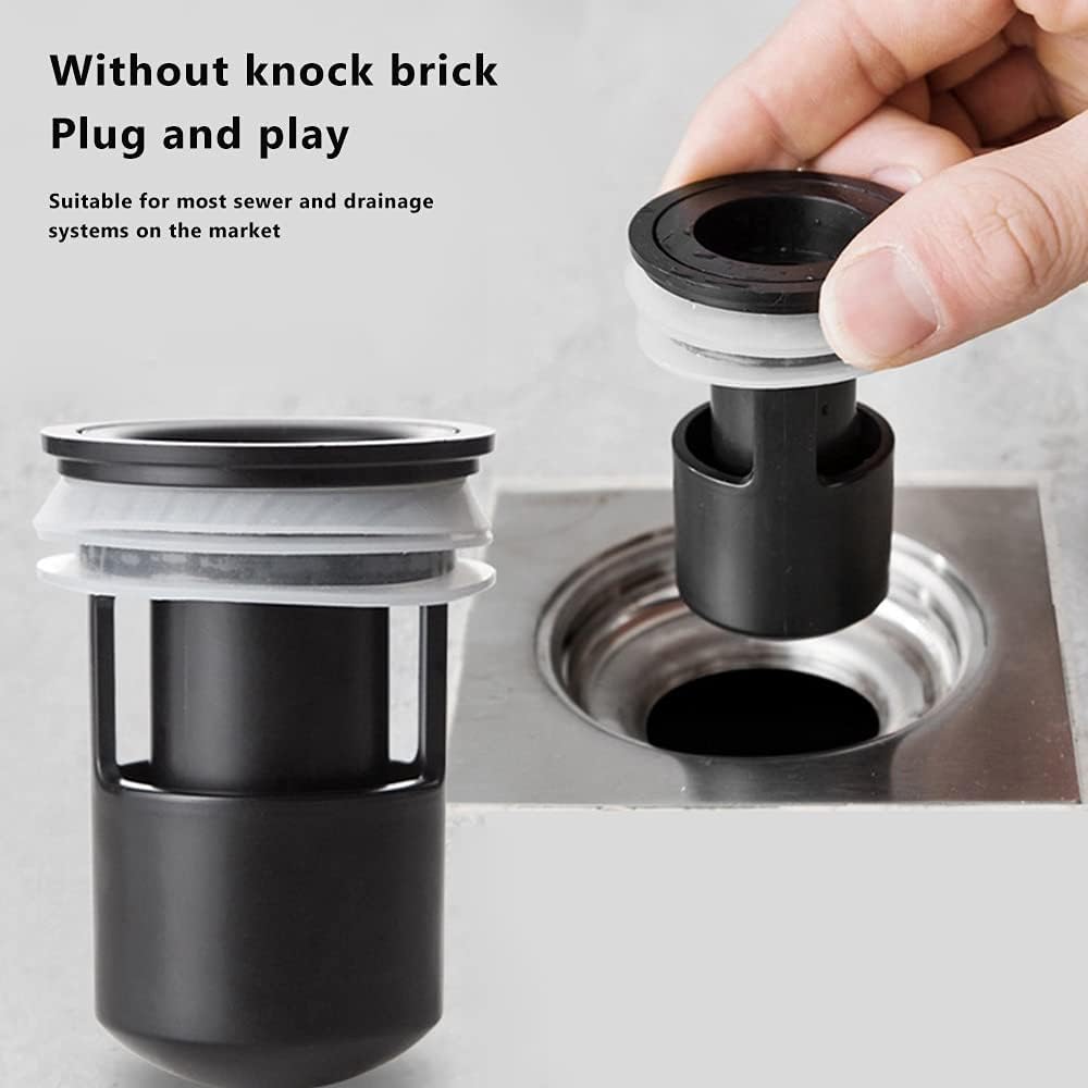 N/A キッチントイレフロア排水防止臭いフィルター下水道脱臭剤床排水芯