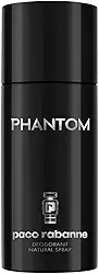 Desodorante Spray Masculino Phantom, Preto, Paco Rabanne, 150 ml