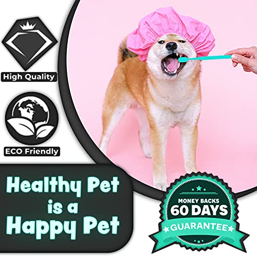 H&H Pets Toothbrush for Small Dogs & Cats - Soft and Extra Small Toothbrush Designed for Cats, Puppies, and XS Breed Dogs Like Teacups, Chihuahuas, Yorkshire, and Poodle, 8 Count Pack - Image 5