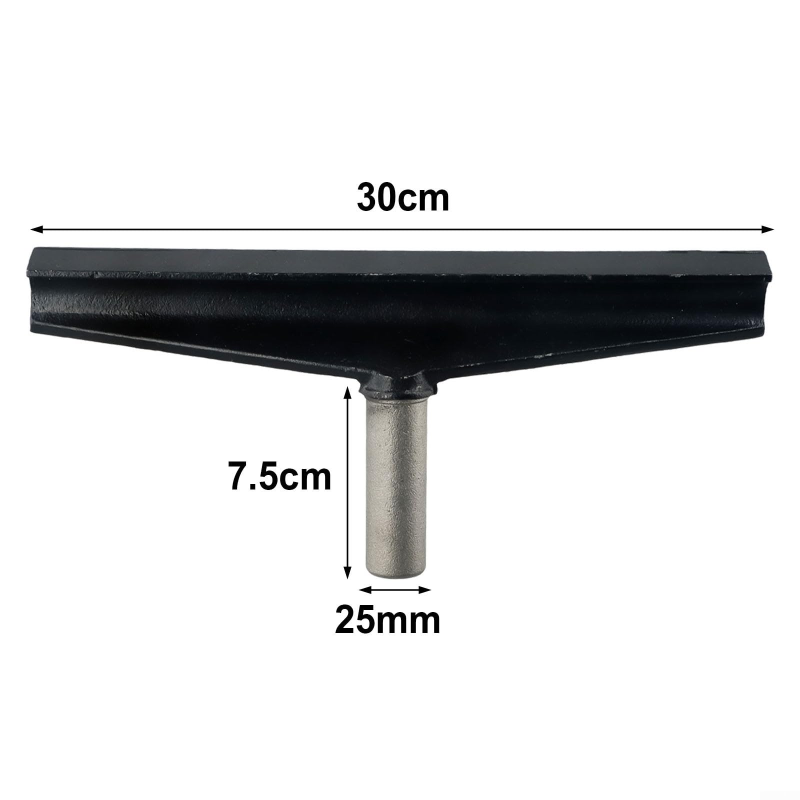 30,5 cm (12 Zoll) Drehmaschinen-Werkzeugablage, Gusseisen, Drehwerkzeugablage, Halter für Holzbearbeitung, Drehmaschine, Metallbearbeitung, Drehmaschine, 300 mm (L) (25 mm)
