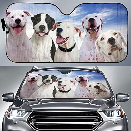 Pare-soleil voiture contre la chaleur du volant, protection universelle M Dogue Argentin