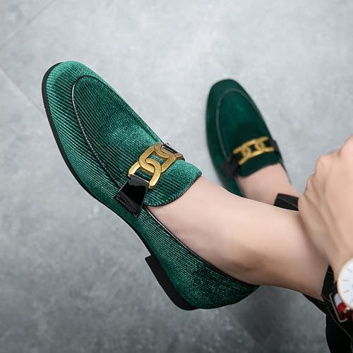 Men's Fashionable Loafers Comfortable Dress Shoes Retro Leather Oxford Shoes Business Dress Casual Walking Shoes for Men4