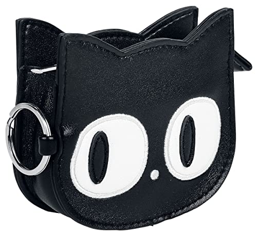 Banned Alternative Small Kitty Femme Portefeuille Noir 100% Polyuréthane Cover