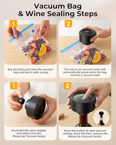 Electric Mason Sealer with Auto-Stop