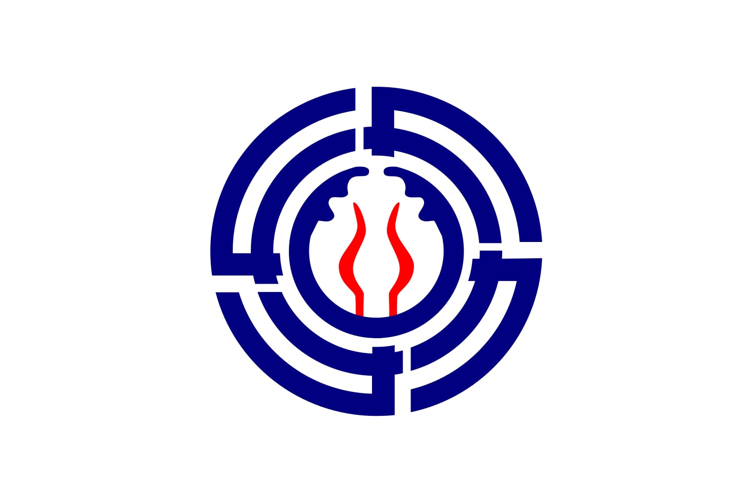 Drapeau Large Shikabe Hokkaido pour habiller un mur vide sans travaux