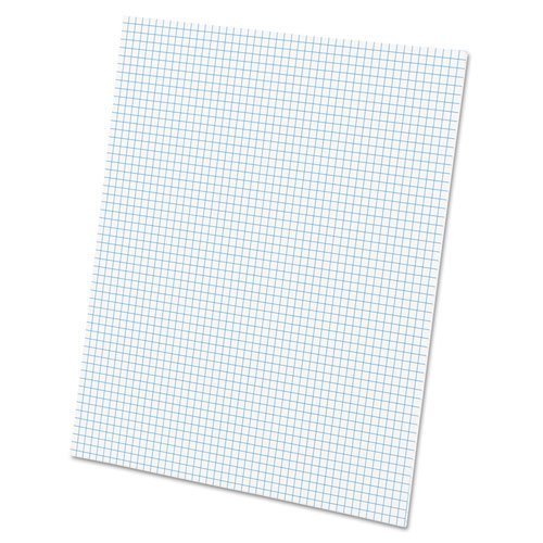 Ampad Graph Writing Pad 81/2 X 11Inch, Quad Ruling Graph Paper, 5