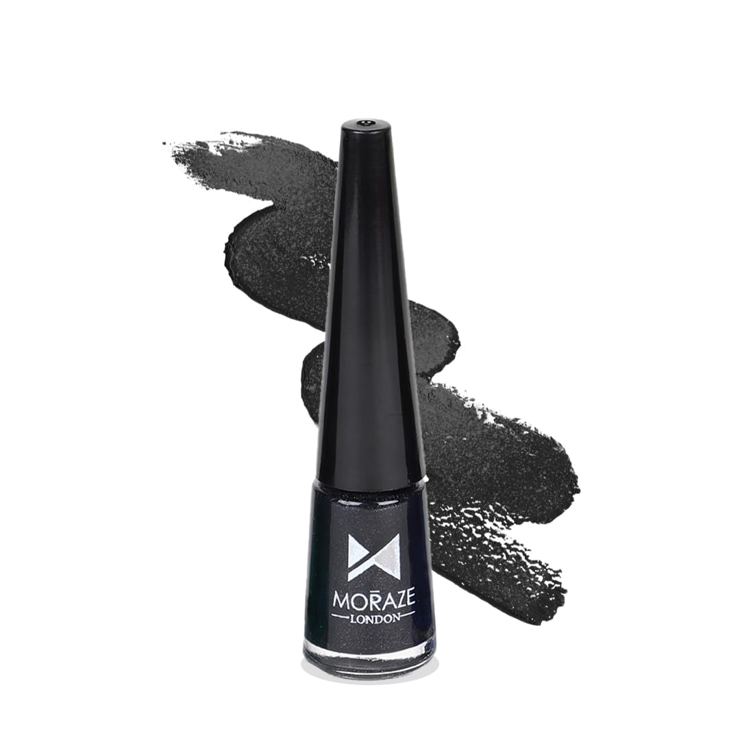 MORAZE London Wing It Liquid Quick Drying Waterproof 24hrs Wear Bold Eyeliner Slay Black 3.5 ML