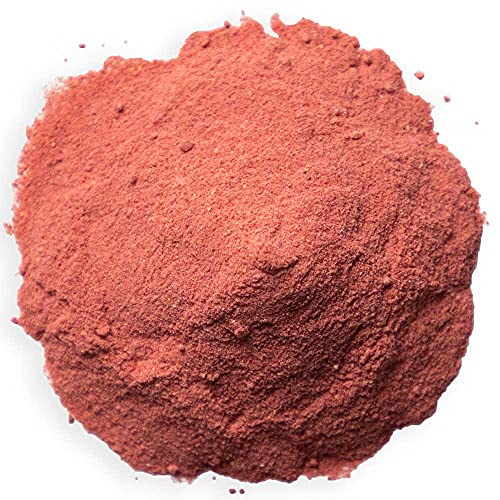 Nature Restore USDA Certified Organic Freeze Dried Strawberry Powder, 8 Ounces, Non GMO, Gluten Free, Vegan