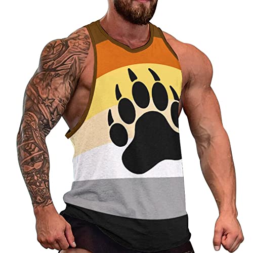 Camiseta culturismo Bear Pride 3XL que soluciona la falta de espacio al entrenar