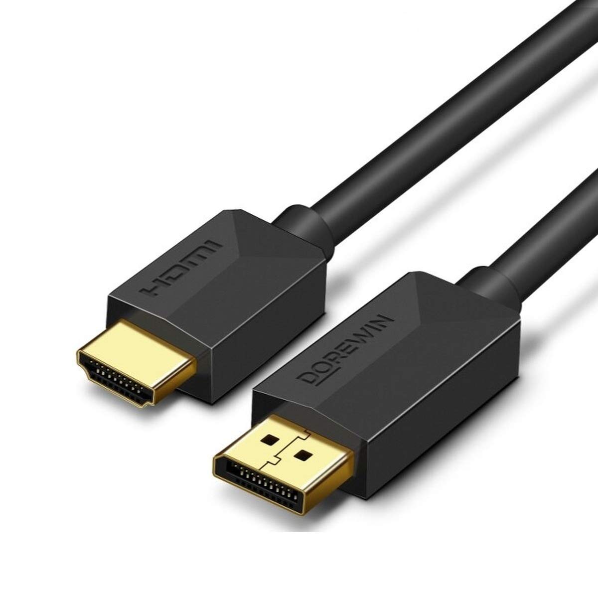 Sheng JieDp to Hdmi Adapter Displayport Interface Hd Cable Desktop Computer Host Graphics Card Converter to Monitor Video Cable Adapter Cable 4k60hz Male to Female