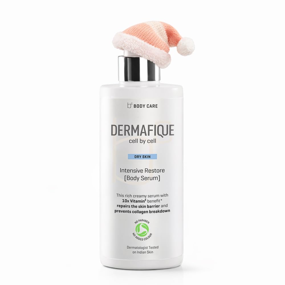 Dermafique Dermatologist Tested Intensive Restore Body Serum for Dry Skin (300 ml)