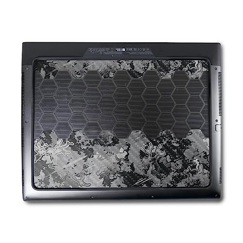 Image of MightySkins Carbon Fiber Skin Compatible with Alienware M18 R1 (2023) Full Wrap Kit - Viper Urban | Protective, Durable Textured Carbon Fiber Finish | Easy to Apply & Change Styles | Made in The USA