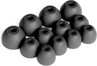 Okuli 12 x Silicone Earbuds for Sony WF-C500 Headphones Earphones in Grey