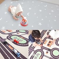 Amazon.co.jp: プレイマット 180×150cm お昼寝マット ベビー