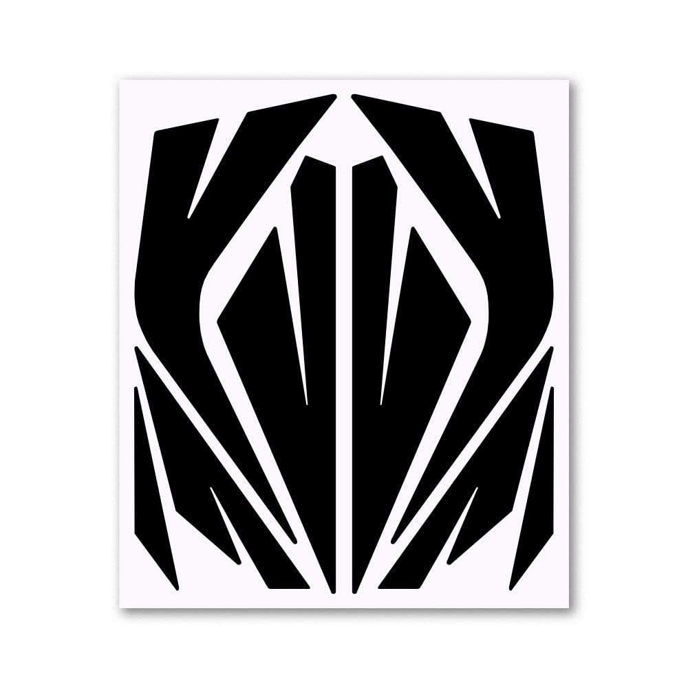 Refractive Stickers for Bicycle Bici Time, Black