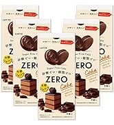 ロッテ ゼロ シュガーフリーケーキ(芳醇ショコラ) 8個 (x 5)