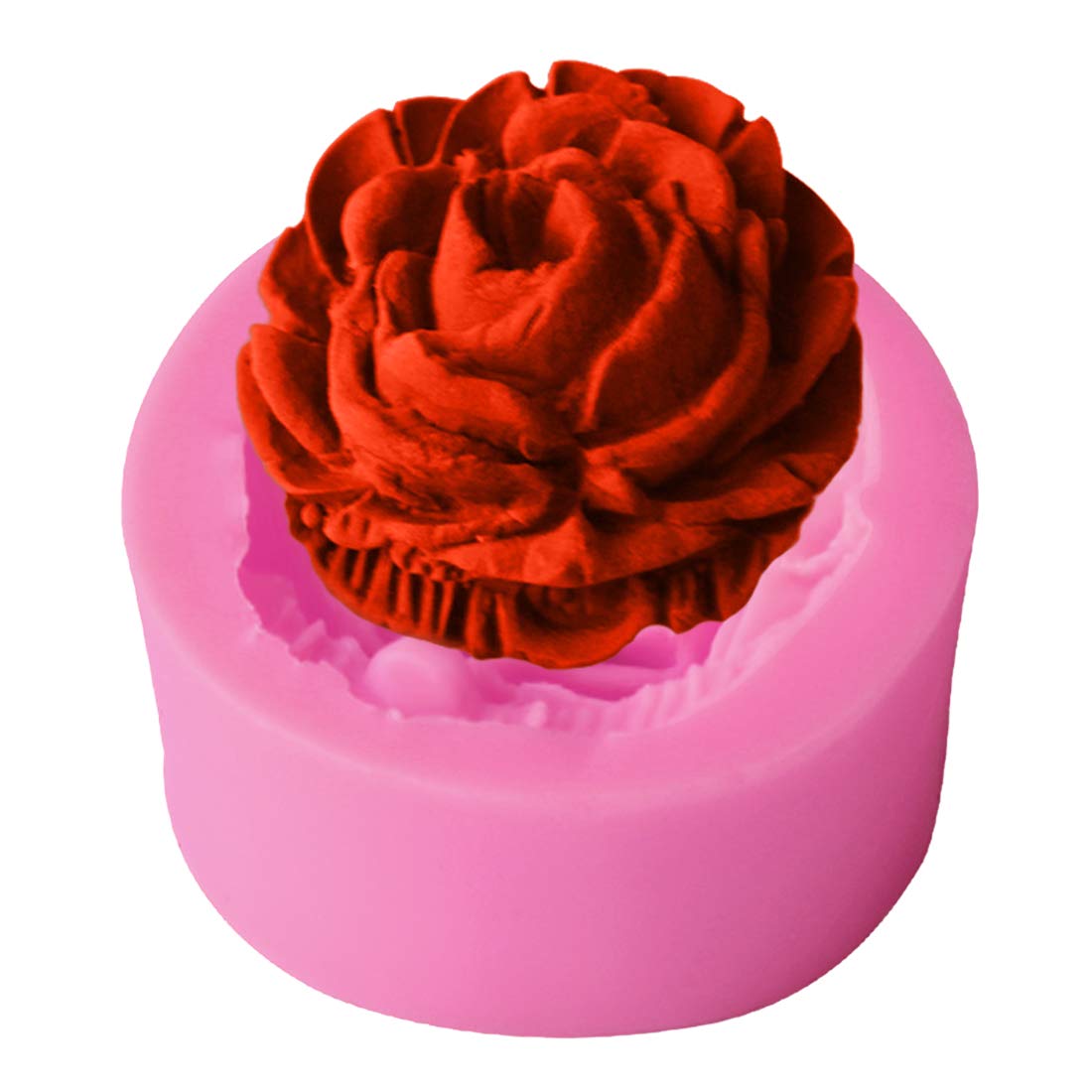 Set 6 Formine Rosa Set Di 6 Stampi In Silicone A Forma Di Rosa 3D | Per