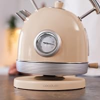 Cecotec ThermoSense elektromos vízforraló 1,8L 2200W hőmérsékletes beige 2