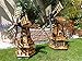 Produktbild Große Holz-Windmühle wetterfest, kugelgelagerte windmühlen, Gartenwindmühle 130 cm, zweistöckig MIT 2 BALKONEN, garten windmühlen, Windfahne / Windrad o. SOLAR o. Außenbeleuchtung WMH130ng-OS 1,30 m