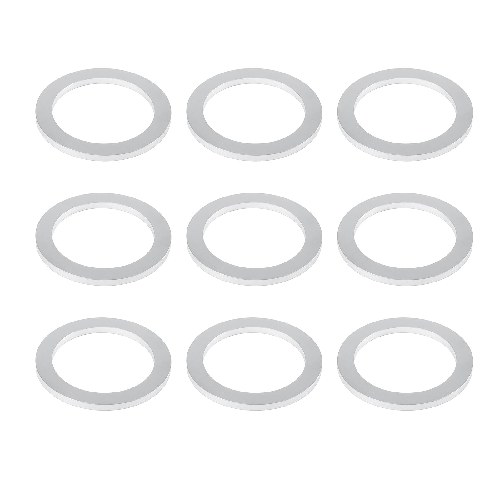 Briny River 30pcs Aluminum Sealing Ring 18x24x1.5mm DIN7603 Form A Suitable for Automobiles Pipelines Machinery