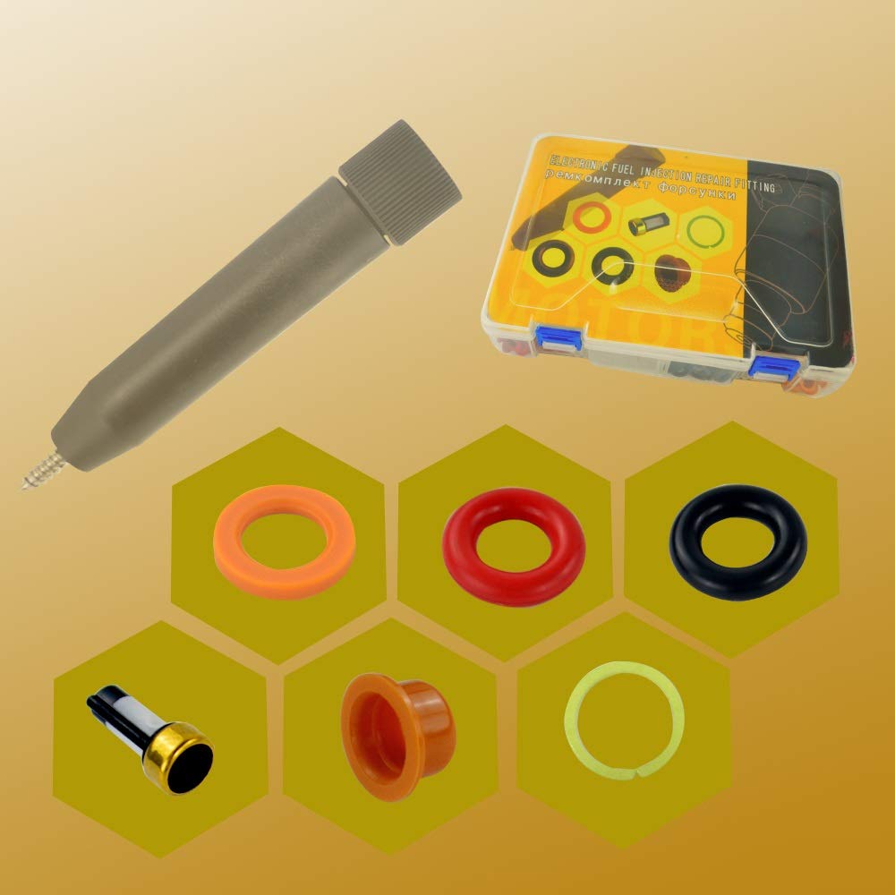 Kits de reparación inyectores combustible, accesorio electrónico inyección, tipo Universal, 200
