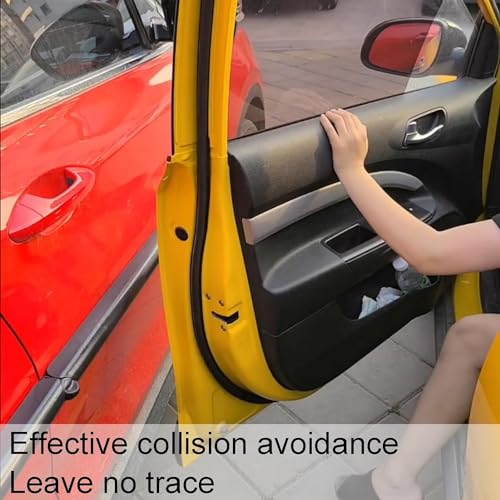 Protector de columna de garaje, protector de abolladuras de puerta, tira magnética para coche, protectores de borde de puerta plegables, protectores de abolladuras de puerta para 2 puertas para