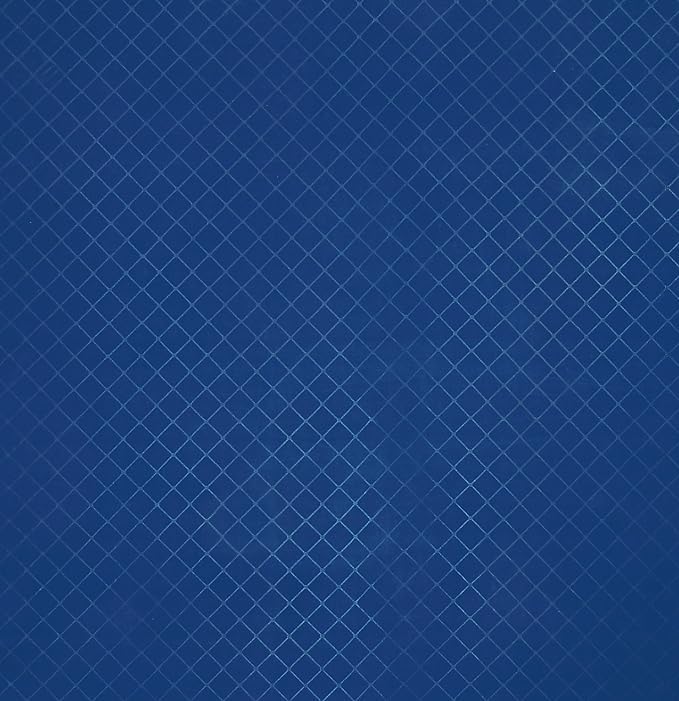 Image of Blue Strip Glace Cotton 200 TC Emboss Plain Colour Double Bedsheets with 2 Pillow Cover, (90X100 Inches, 7 x 8.3 Feet,)