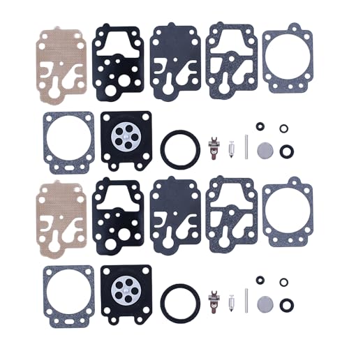 Haishine Carburateur Joint Réparation Kit pour Walbro K20-WYJ SRM260 SRM2601 SRM261 SRM2400 330 pour Honda GX25 GX35 HHB25 HHH25 Tondeuse à Gazon(2...