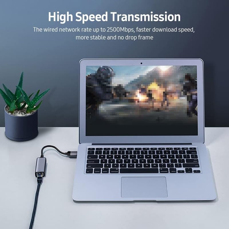 Image of SANCY USB 3.0 to Ethernet Adapter - Gigabit LAN Network Adapter