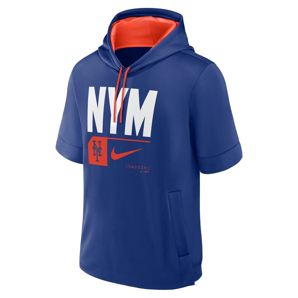 Nike Men's MLB Lockup Short Sleeve Hoodie