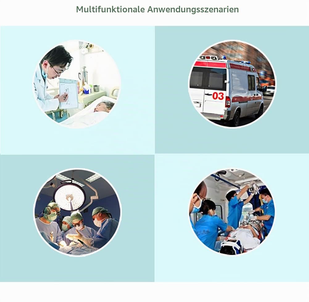 Tragbarer EKG-Monitor, Touchscreen, digital, 12 Kanäle, 12 Ableitungen, EKG | EKG, Elektrokardiograph, PC-Software, EKG