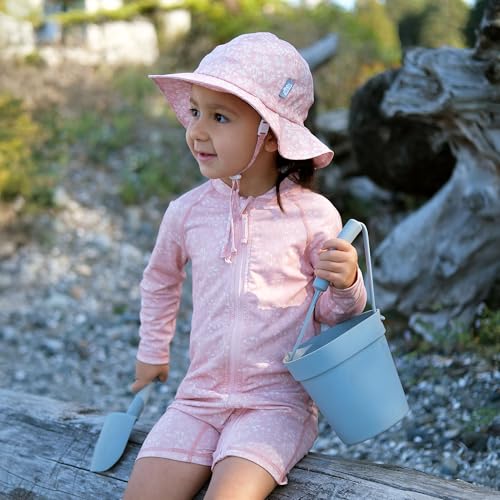 Image of JAN & JUL Original Grow-with-Me Adjustable Cotton Sun-Hats 50+ UPF (Baby, Toddler, Kid)