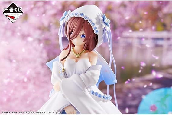 Ichiban Kuji The Quintessential Quintessential Quintuplets ~ Happy Knot ~ C Prize Miku Nakano Kimono Figure