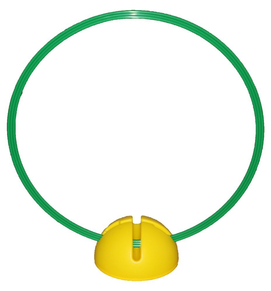 Agility Hundesport - Multifunktions - Ring/Reifen Ø ca. 40 cm - Farbe: grün, Hundetraining, Koordinationstraining, Ausdauertraining, Sprungtraining, Sprinttraining