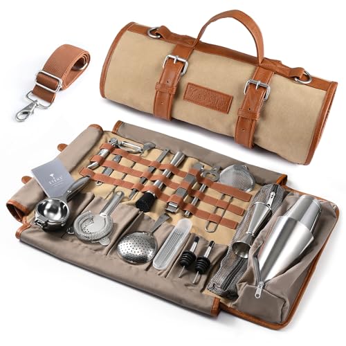 Etens 22-Piece Travel Bartender Kit