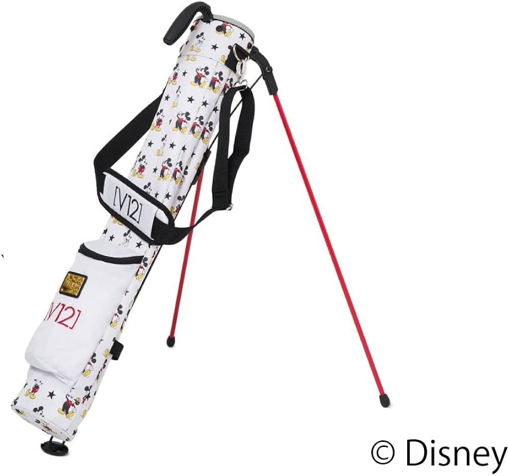 Amazon | V12 ミッキー スター セルフバッグ V122215-SC01 ゴルフ