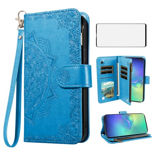 Coque Samsung S10 Plus antichoc avec béquille support et vitre écran