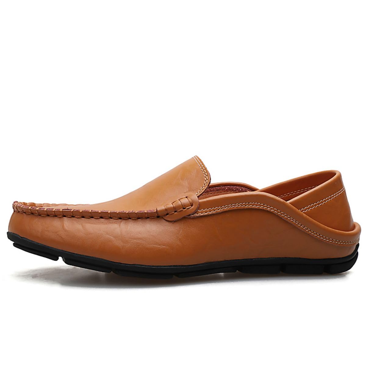 Mocasines de Hombre Mocasines Zapatos Hechos a Mano de Cuero Slip On Driving Business Shoes
