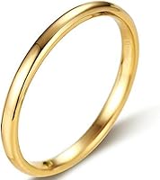 Vista 1 de Joyeros Jude Anillo apilable de carburo de tungsteno de 2 mm, liso, para banda de boda