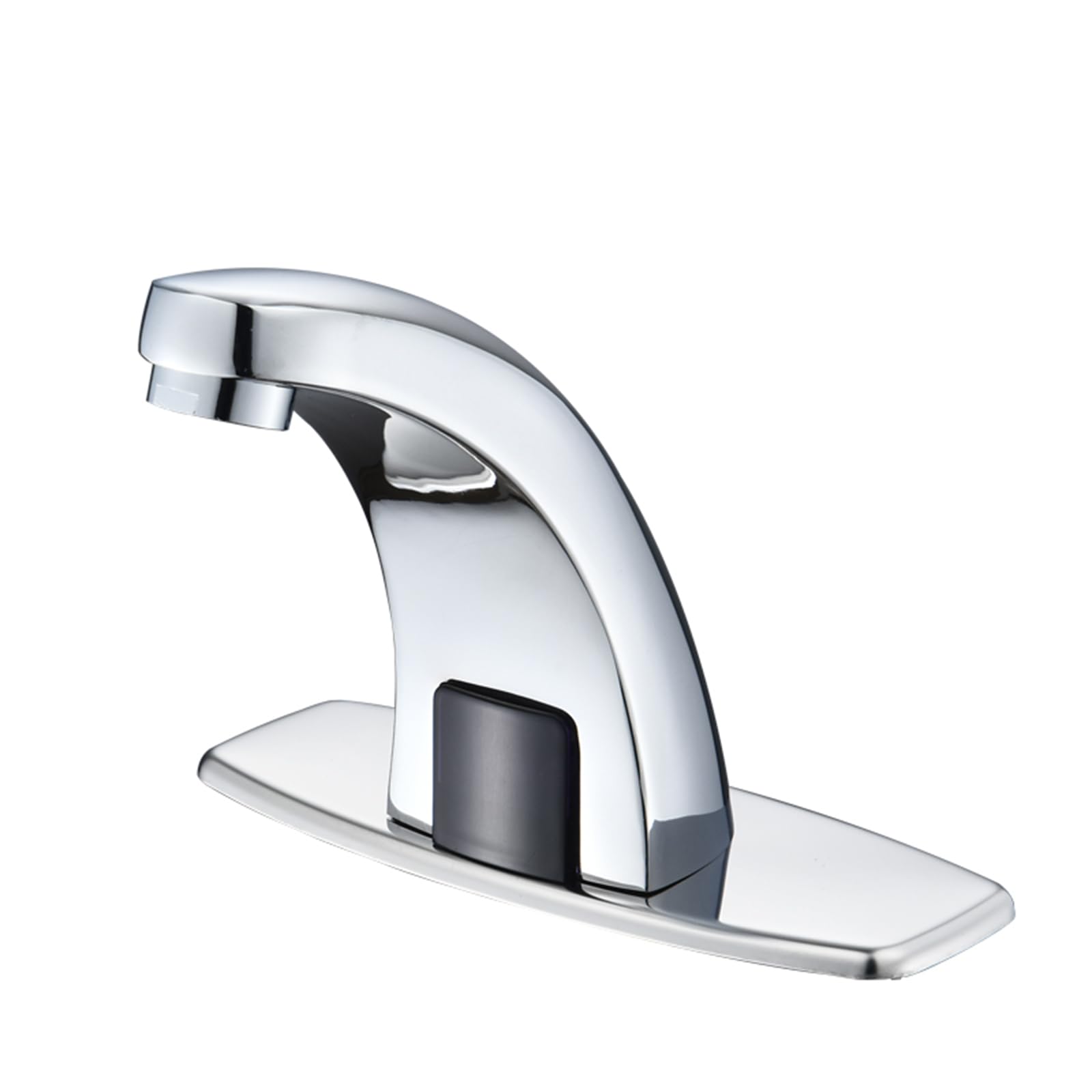 ZYCHSJXA Touchless Bathroom Tap Basin Mixer Taps Chrome Hot and Cold Water Infrared Sensor Faucet Brass