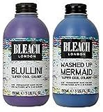 (Pack of 2) Bleach London Super Cool Colours Blullini & Washed Up Mermaid x 150ml