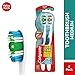 Colgate 360° - Cepillo de Dientes Medio con Limpiador de Lengua- Pack...