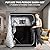 Smartmak Portable Far Infrared Sauna, Home Two Person Sauna Box with 660nm Red Light Therapy Lamp, X-Large Full Size Indoor SPA Tent for Body Recovery, Remote Control, 2 Folding Chairs, Greyborder
