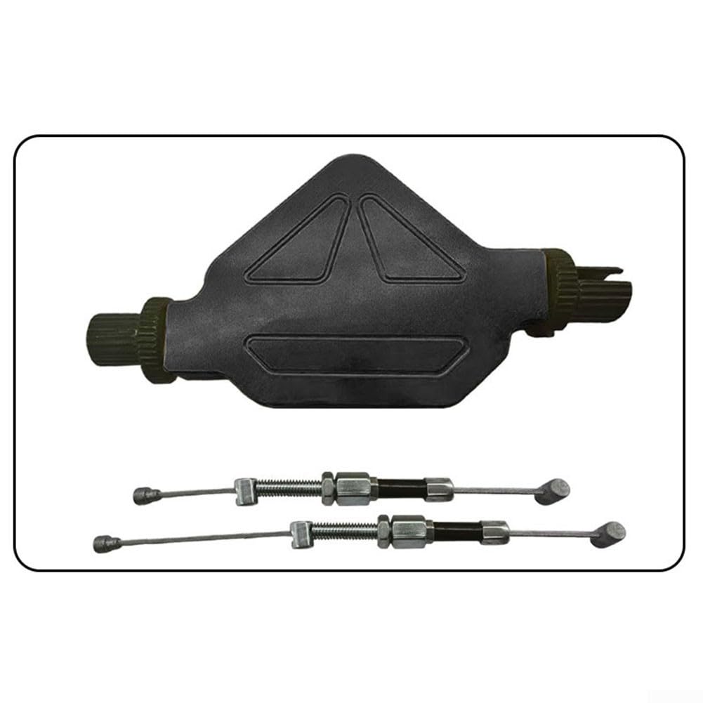 Control de embrague sin esfuerzo con nuestro avanzado sistema de cable de tracción para motocicleta (negro)